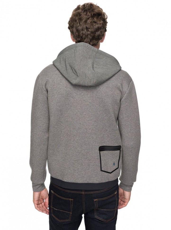 Кардиган мужской QUIKSILVER Highland Gaze M Medium Grey Heather фото 4