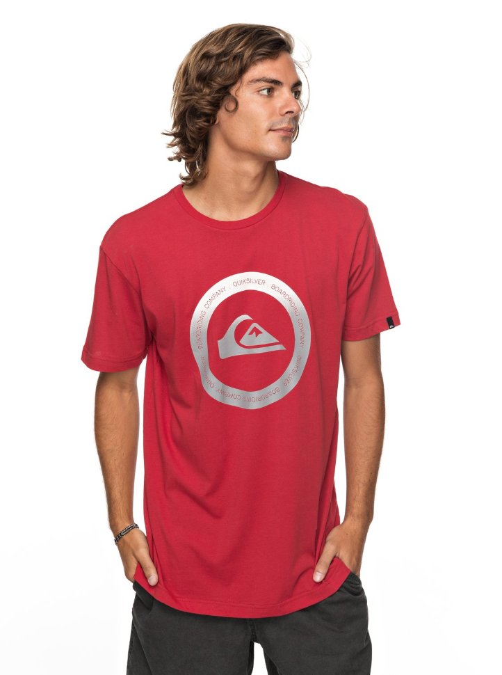 фото Футболка мужская quiksilver ssclakahu m chili pepper