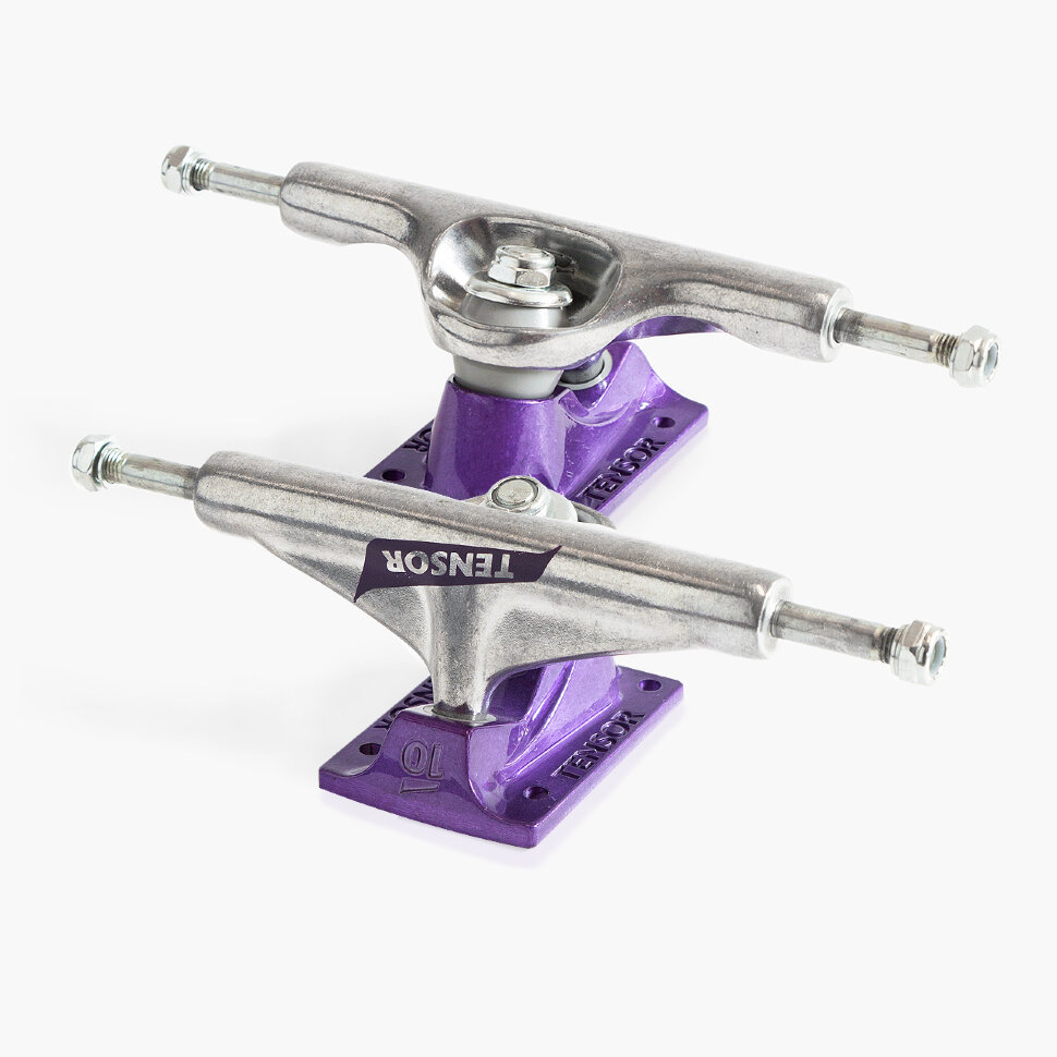 фото Подвески для скейтборда tensor alum reg flick raw/purple 5.5 дюйм 2020