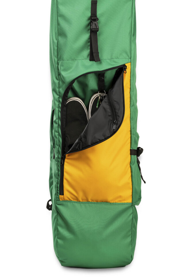 Чехол для лонгборда SUNHILL Long Pack Green/Yellow фото 5