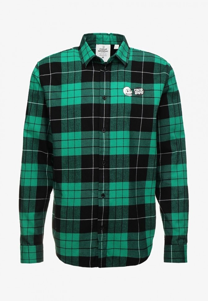 Рубашка CHEAP MONDAY Fit Shirt Grass Green Tartan