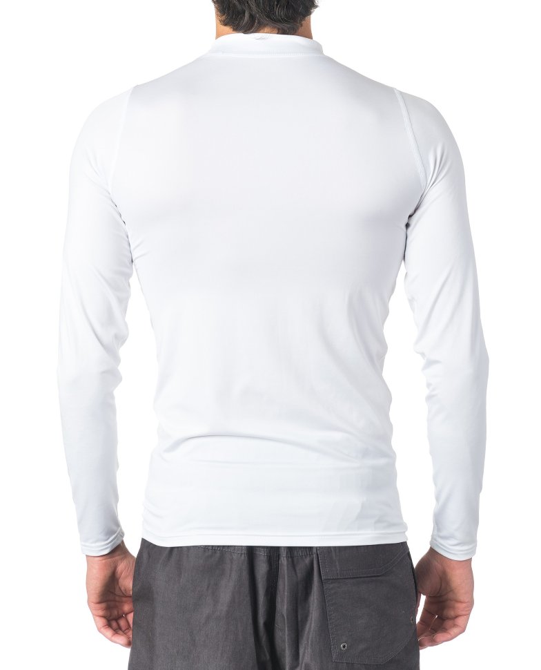 Гидромайка RIP CURL Corpo L/Sl Uv Tee White фото 2