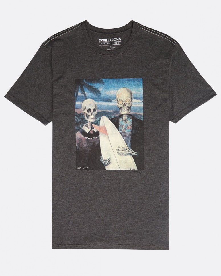 Футболка мужская BILLABONG Hawaiian Gothic Tee Black