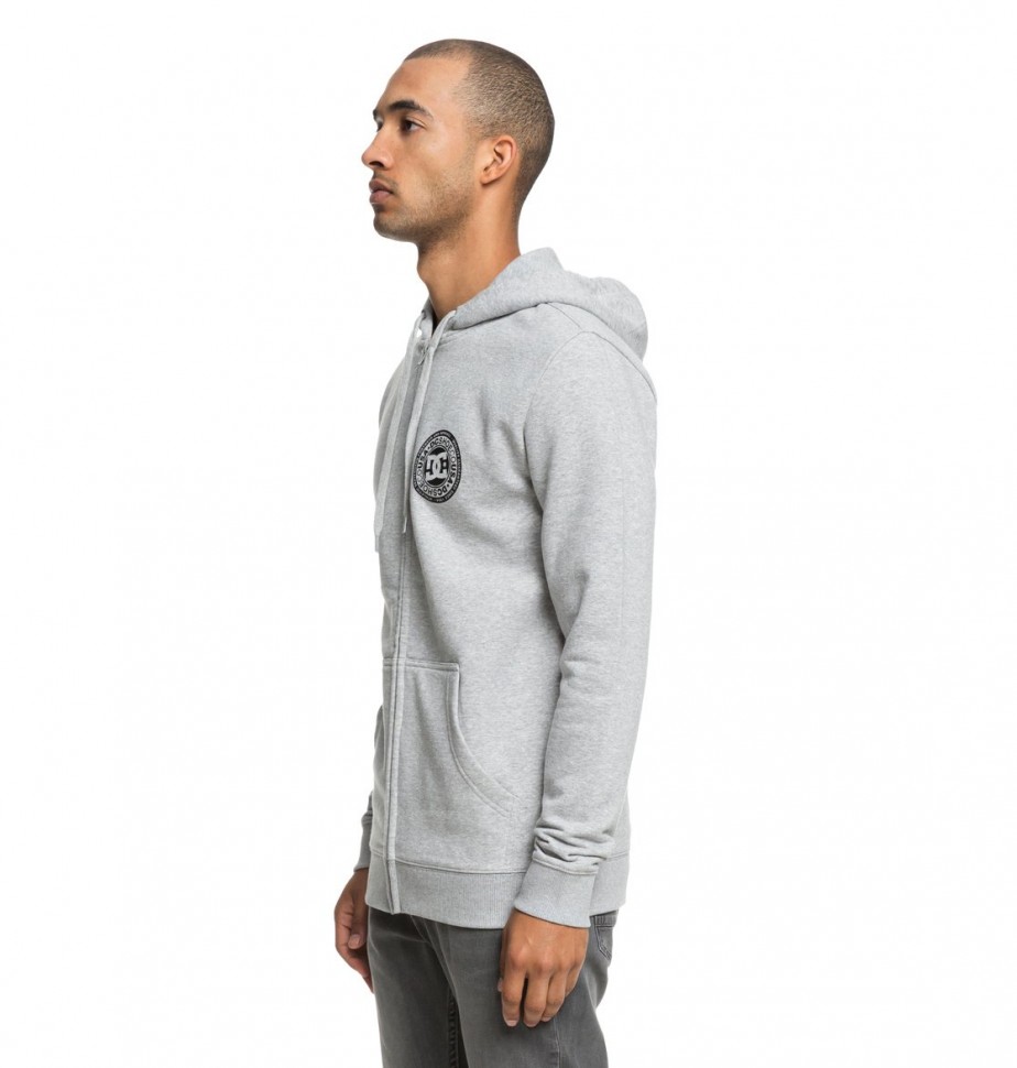 Кардиган DC SHOES Circle Star Zh M Grey Heather фото 2