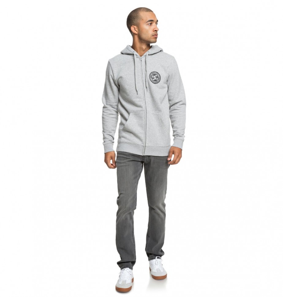 Кардиган DC SHOES Circle Star Zh M Grey Heather фото 4