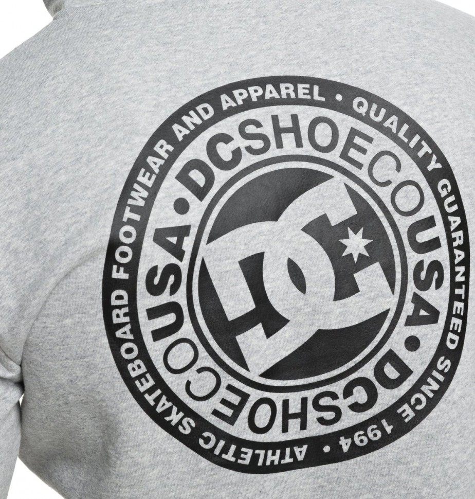 Кардиган DC SHOES Circle Star Zh M Grey Heather фото 6