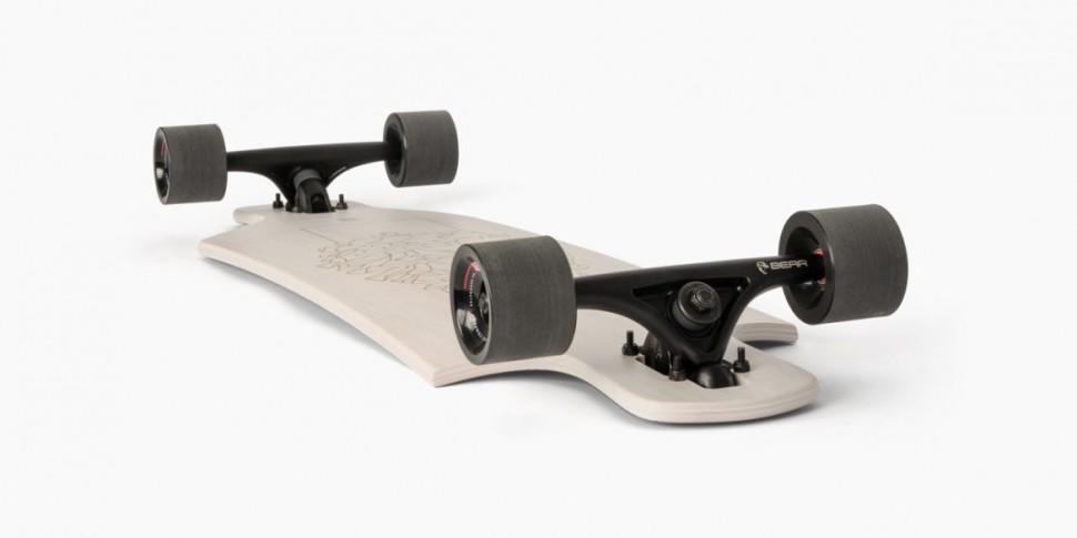 Комплект лонгборд LANDYACHTZ Drop Hammer White Oak 36.5" фото 3