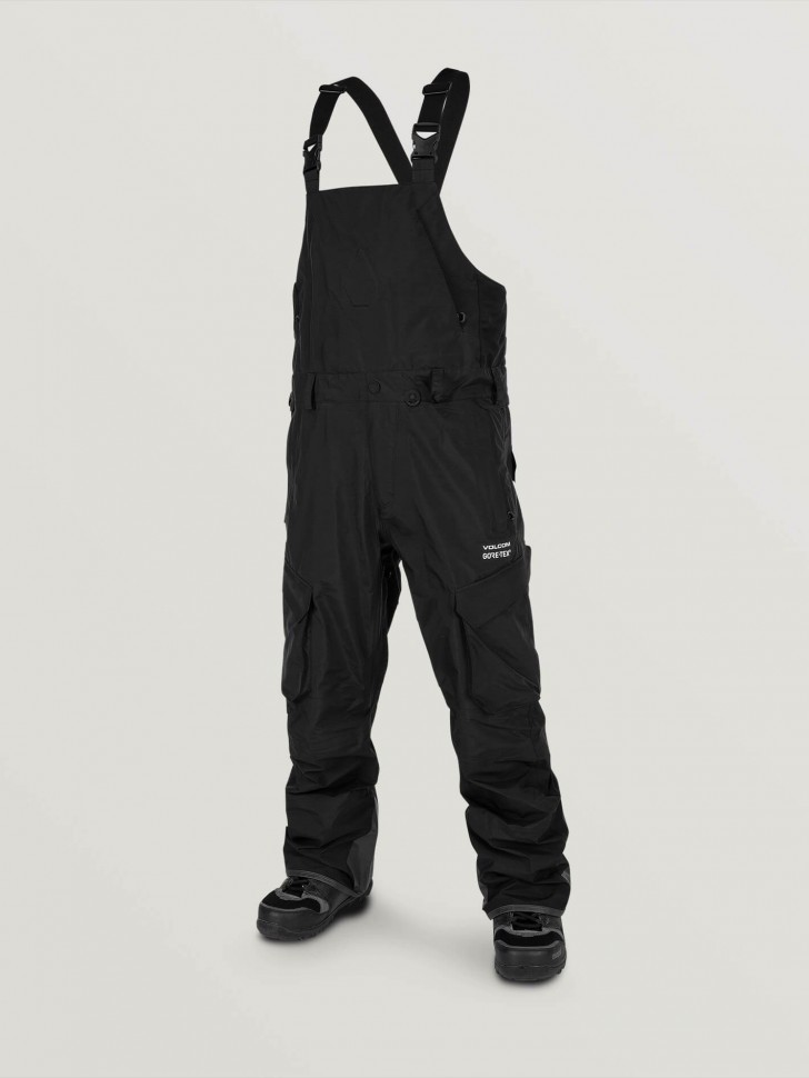 фото Полукомбинезон для сноуборда мужской volcom 3l gore-tex® overall black