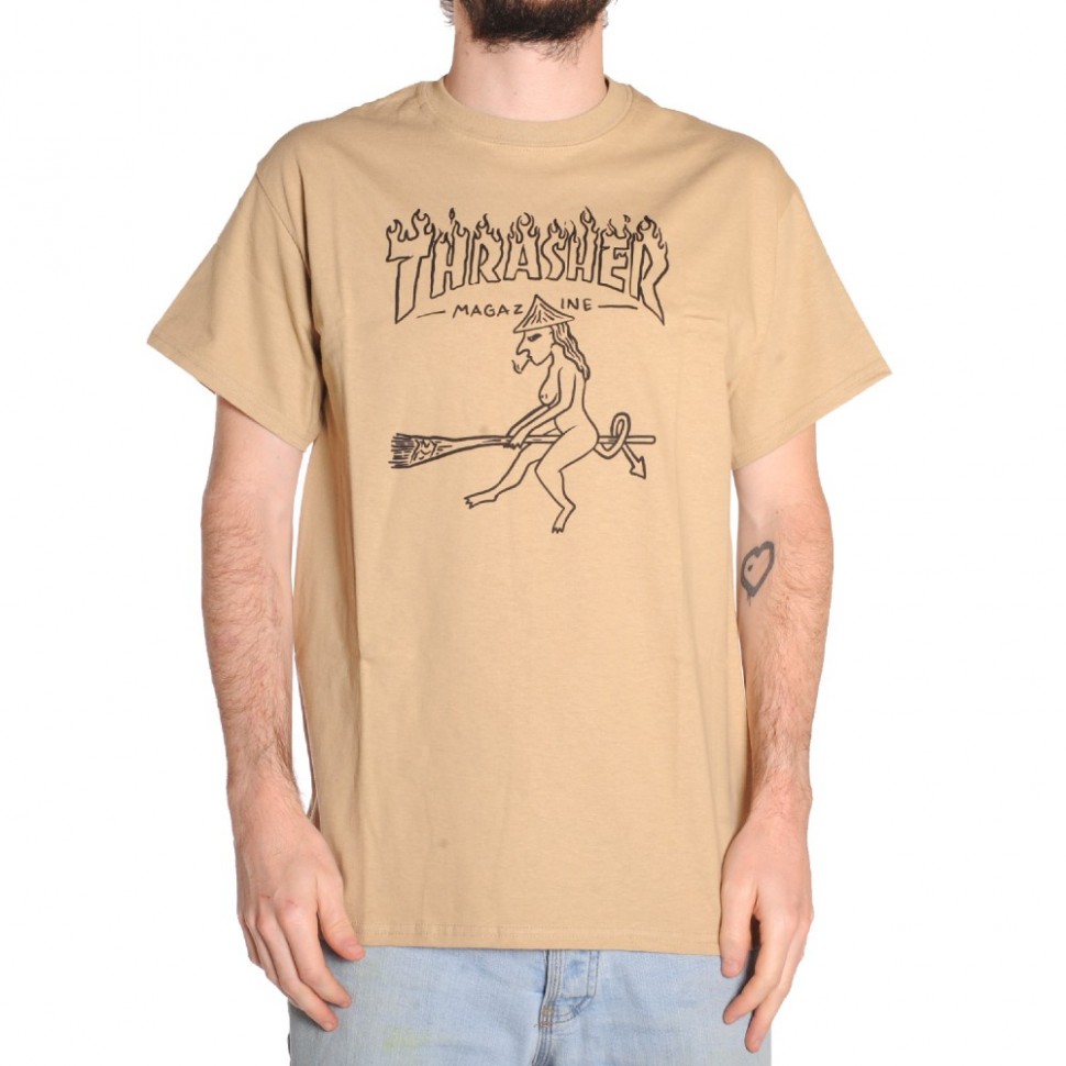 Футболка THRASHER Witch Tan