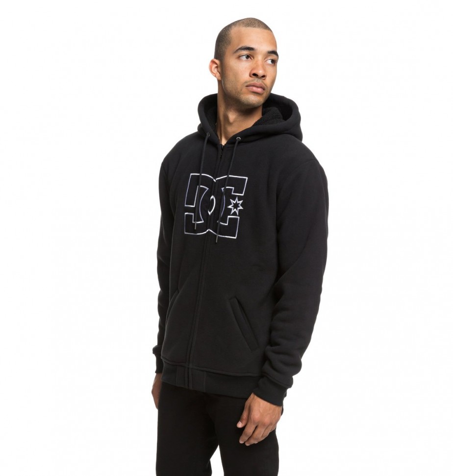 Джемпер DC SHOES New Star Sherpa M Black фото 2