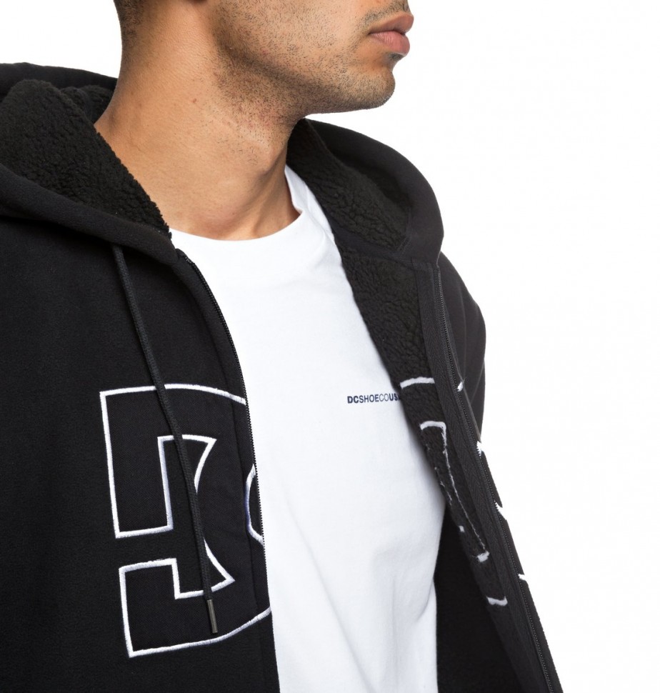 Джемпер DC SHOES New Star Sherpa M Black фото 3