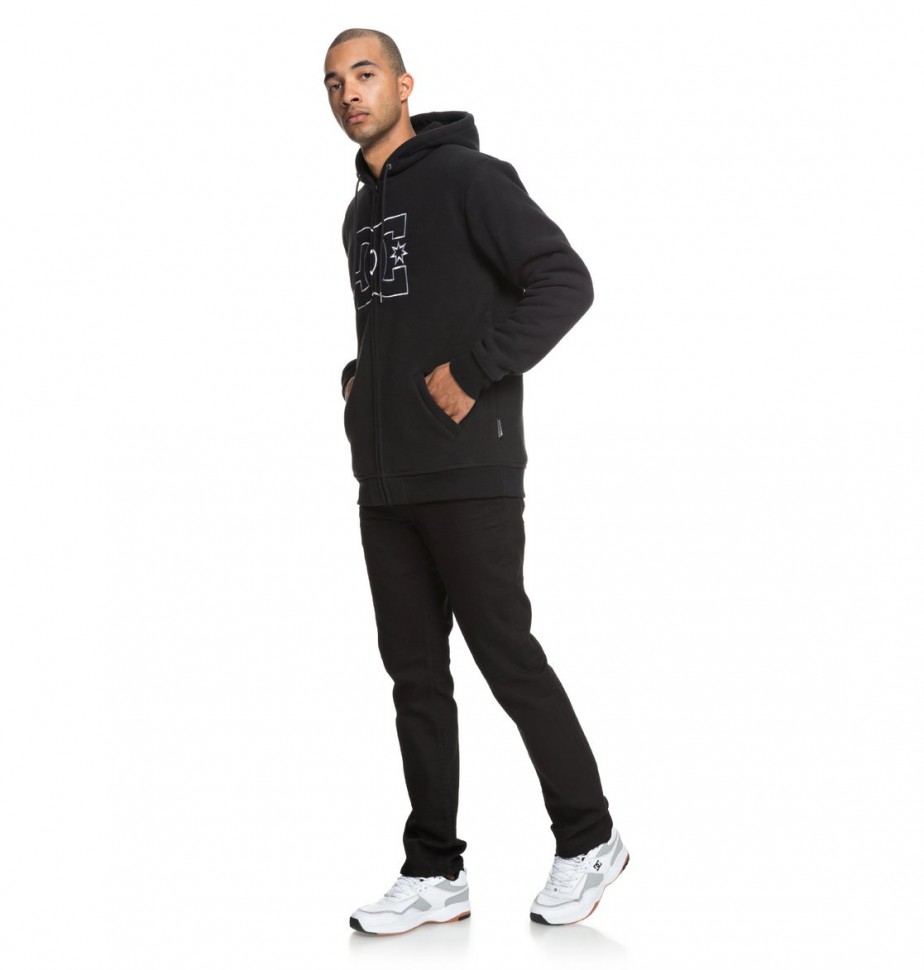 Джемпер DC SHOES New Star Sherpa M Black фото 4