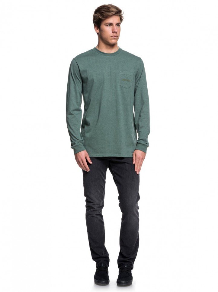 Фуфайка QUIKSILVER Thestitchupls M Dark Forest Heather фото 2
