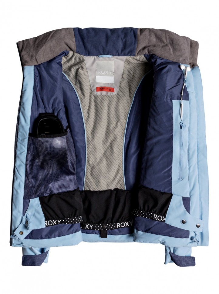 Куртка для сноуборда женская ROXY Flicker Jk J Powder Blue фото 3