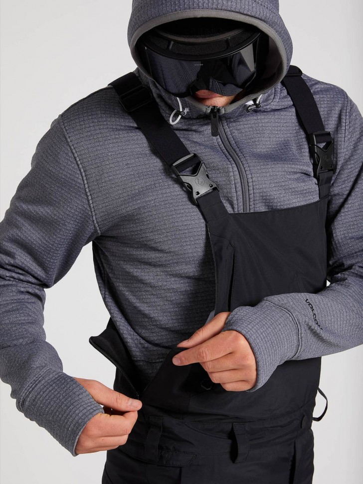 Полукомбинезон для сноуборда мужской VOLCOM 3L Gore-Tex® Overall Burnt Red фото 4