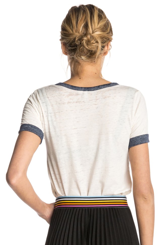 Футболка RIP CURL Surforama Tee Vanilla фото 4