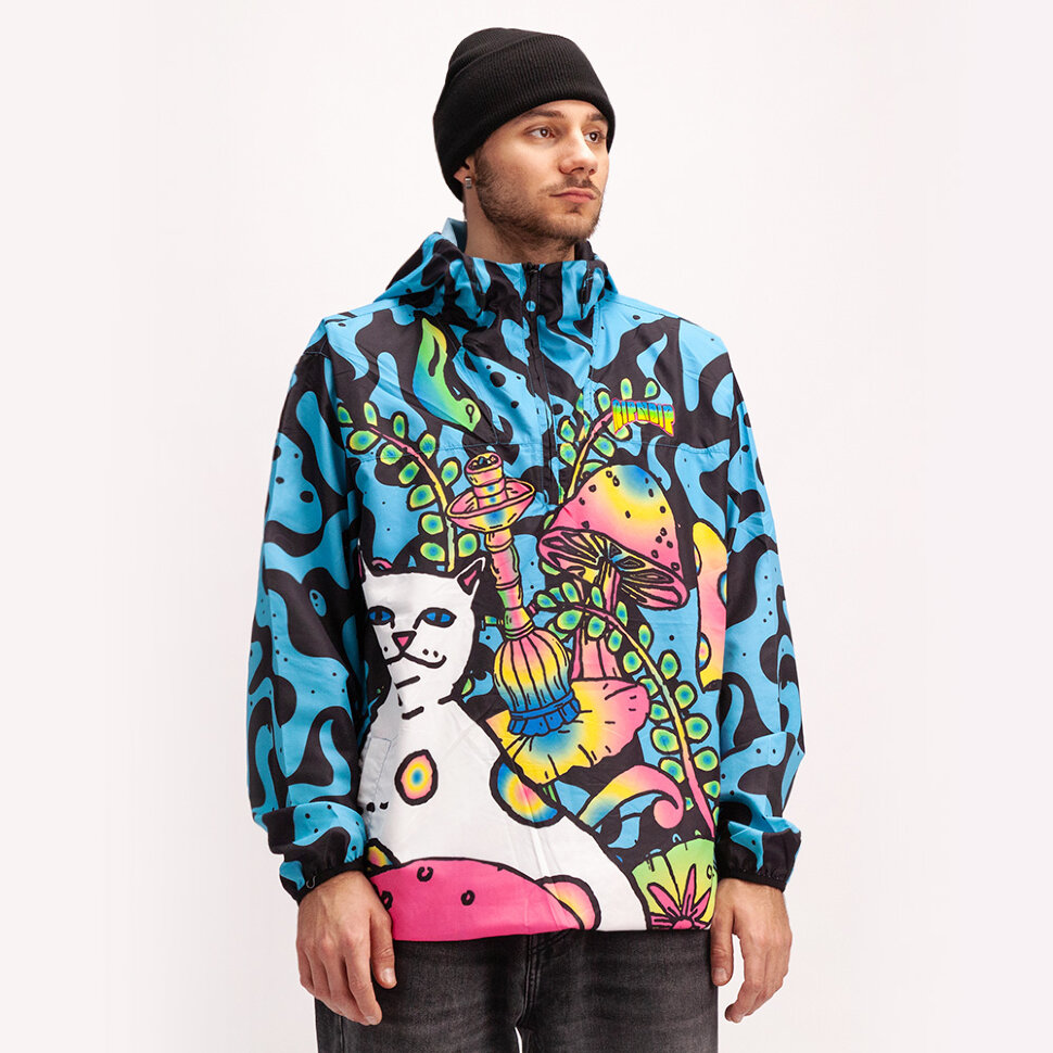 фото Куртка ripndip psychedelic anorak jacket multi 2021