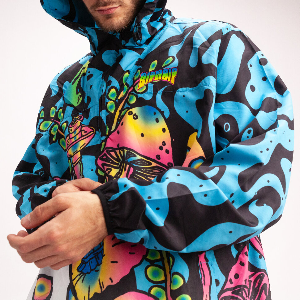 фото Куртка ripndip psychedelic anorak jacket multi 2021