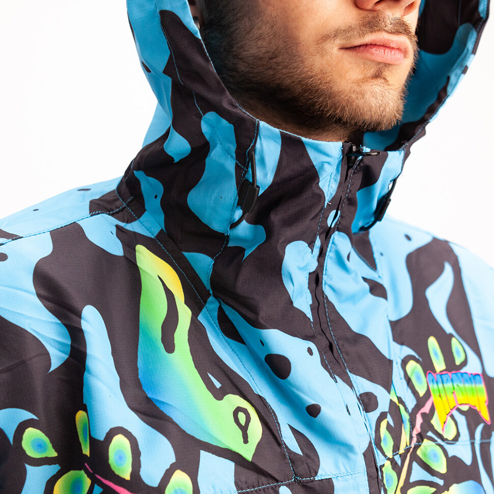фото Куртка ripndip psychedelic anorak jacket multi 2021