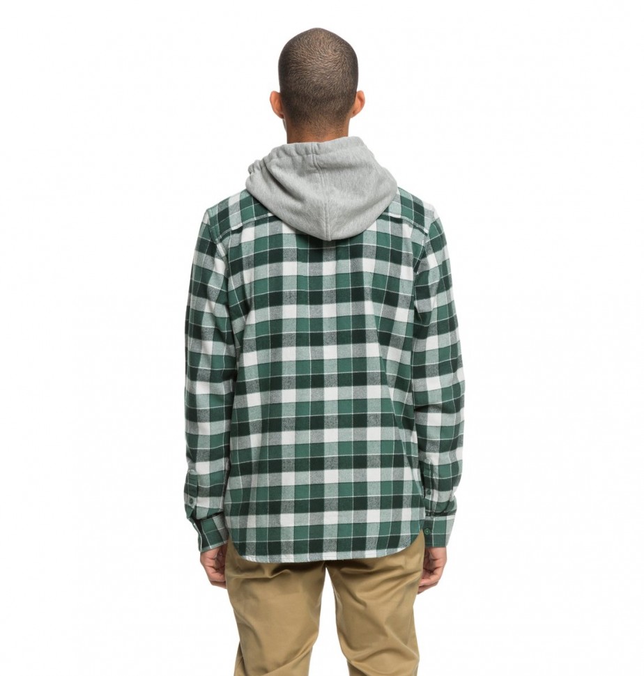 Сорочка с капюшоном DC SHOES Runnels Ls M Hunter Green фото 5