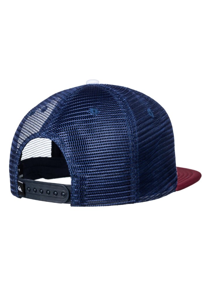 Кепка-бейсболка мужская QUIKSILVER Foamslay White фото 3