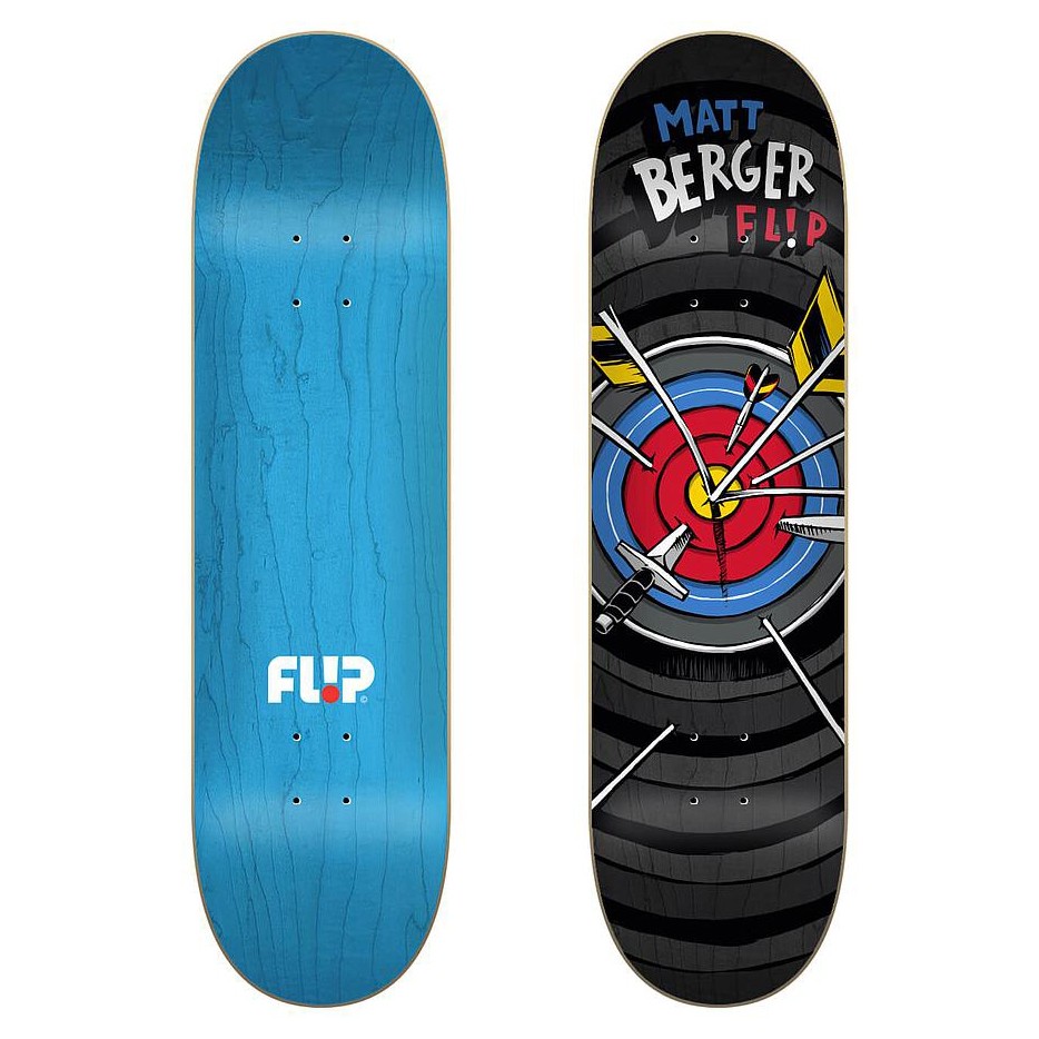 фото Дека для скейтборда flip berger blast deck 8 дюйм