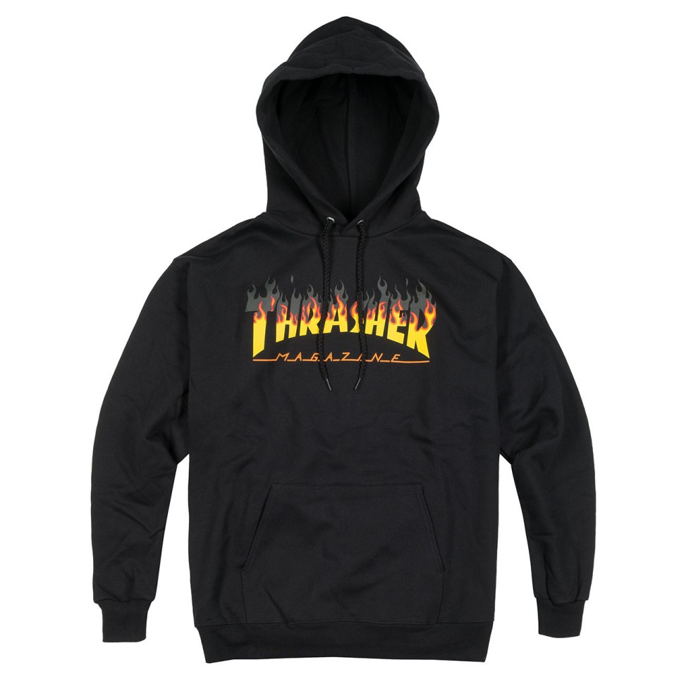 Худи THRASHER BBQ Hood Black