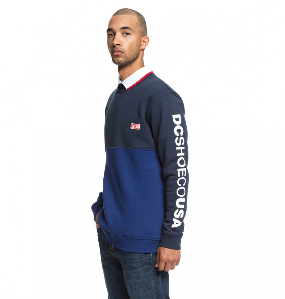 Джемпер DC SHOES Clewiston Crew M Sodalite Blue фото 2