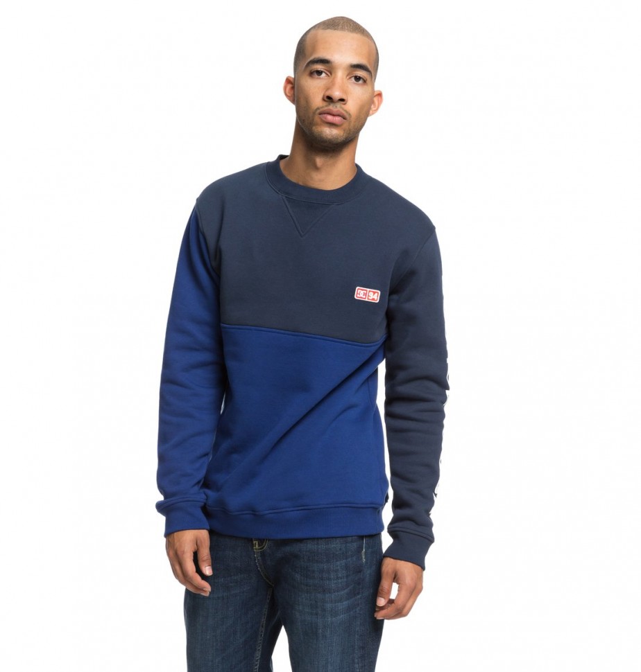 Джемпер DC SHOES Clewiston Crew M Sodalite Blue фото 4