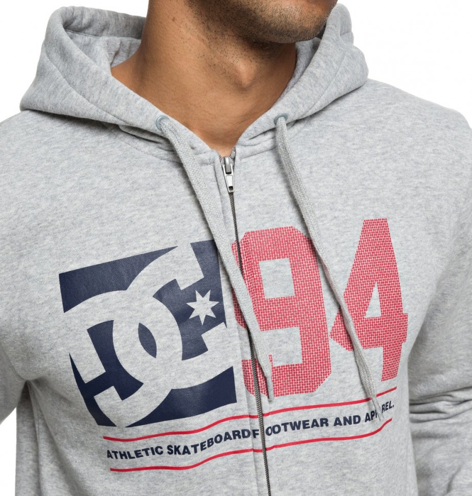 Кардиган DC SHOES Player Seven Zh M Grey Heather фото 3