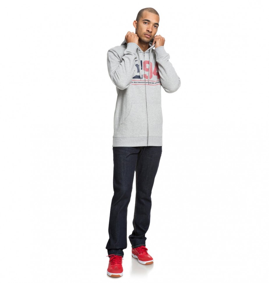 Кардиган DC SHOES Player Seven Zh M Grey Heather фото 4