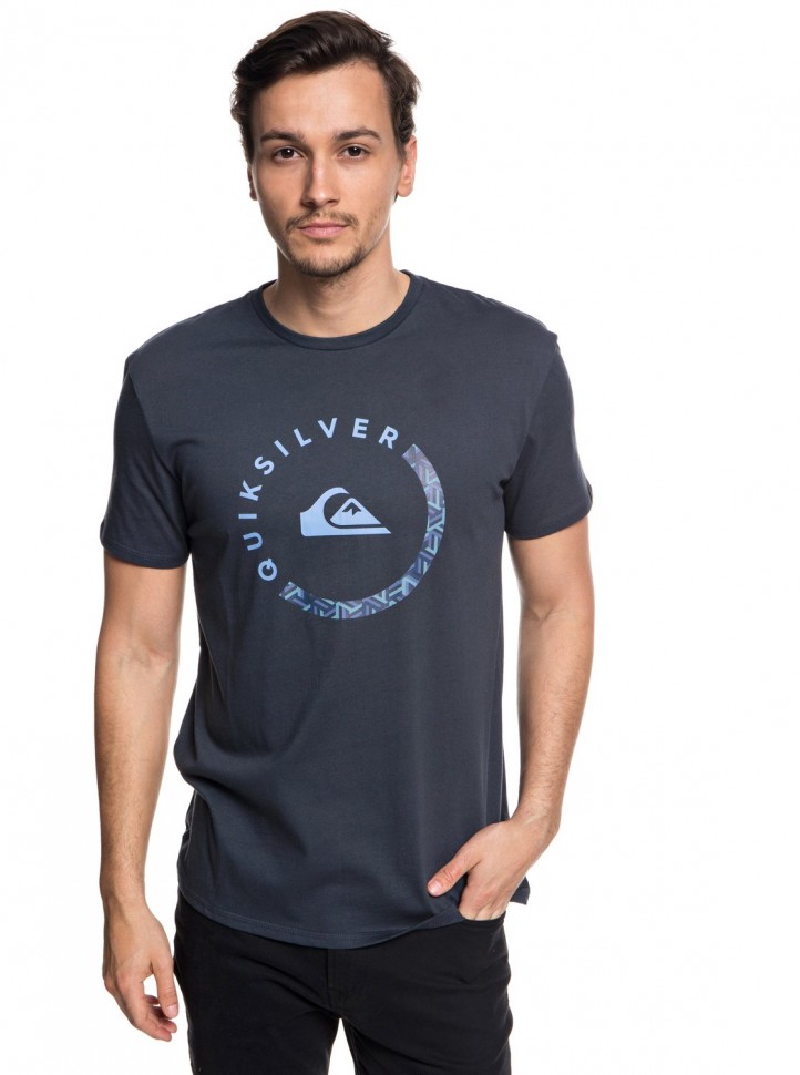 Футболка QUIKSILVER Slabsessionss M Blue Nights