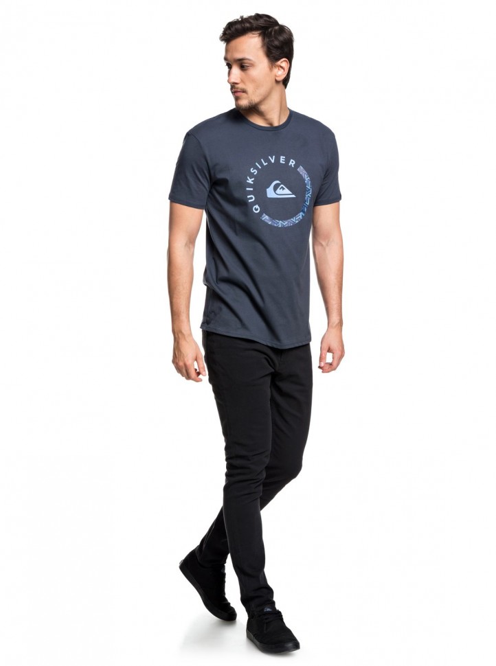 Футболка QUIKSILVER Slabsessionss M Blue Nights фото 2
