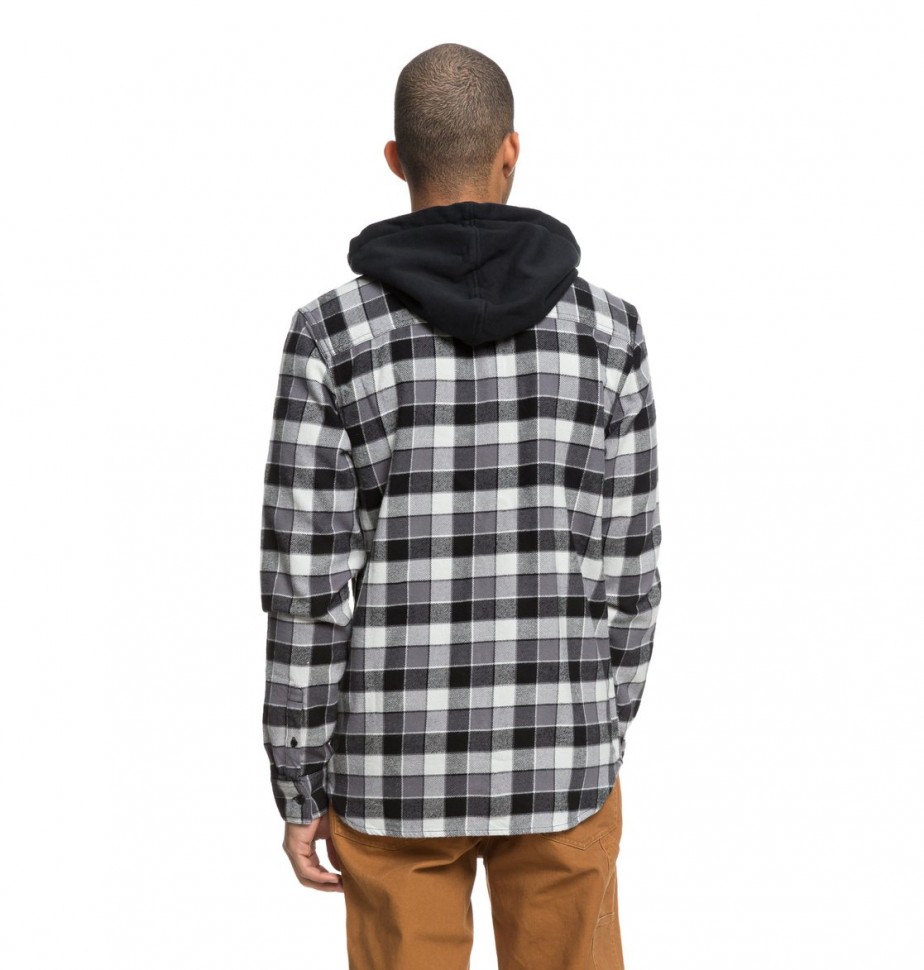 Сорочка с капюшоном DC SHOES Runnels Ls M Black фото 5