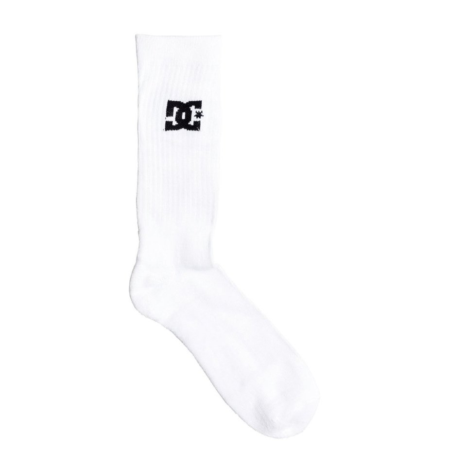 Носки мужские упаковка из 3 пар DC SHOES Spp Dc Crew 3Pk M Snow White фото 2