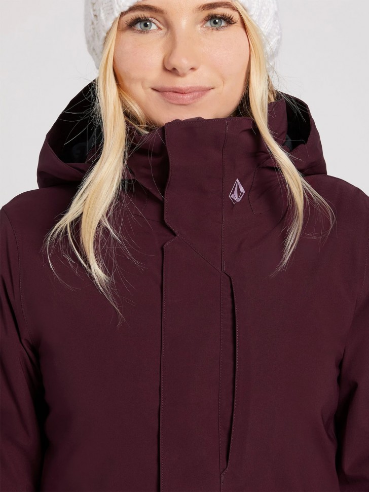 Куртка для сноуборда женская VOLCOM 3D Stretch Gore® Jkt Merlot фото 5