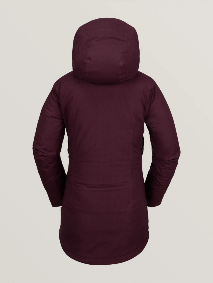 Куртка для сноуборда женская VOLCOM 3D Stretch Gore® Jkt Merlot фото 2