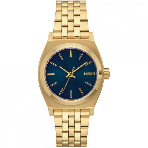 Часы NIXON Medium Time Teller A/S All Light Gold/Cobalt