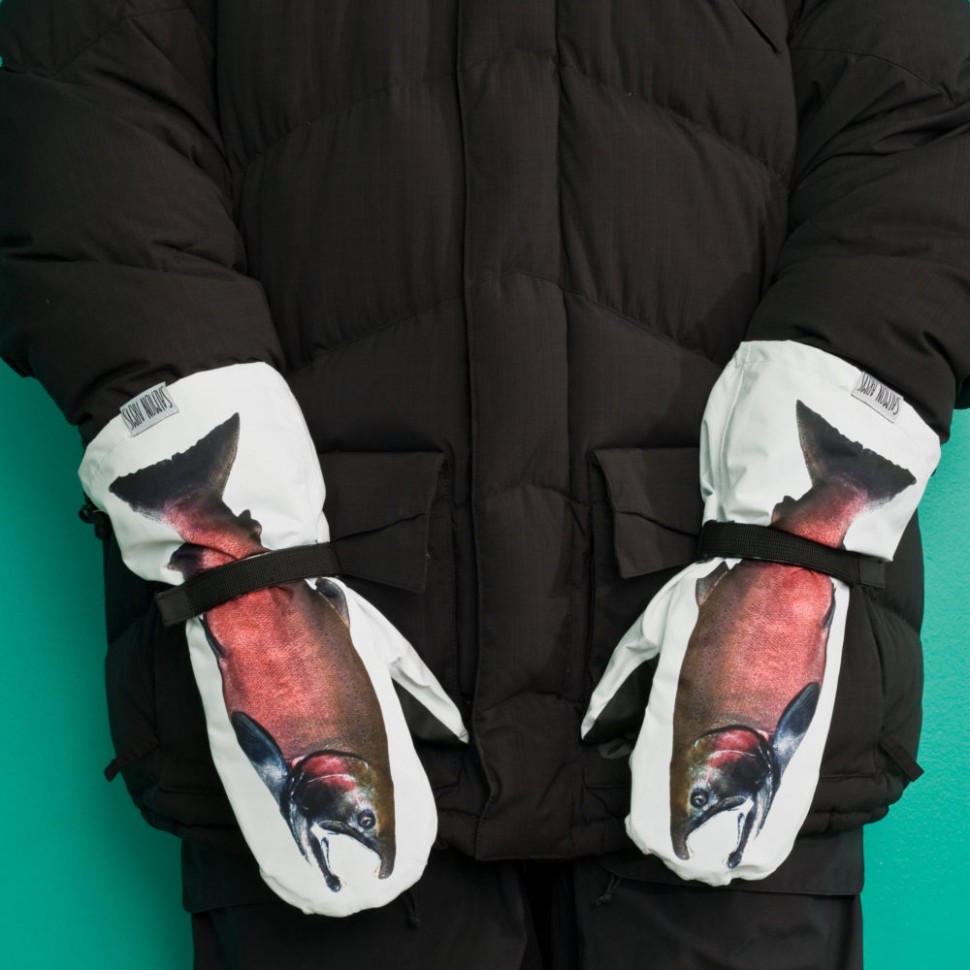 фото Варежки для сноуборда salmon arms overmitt og