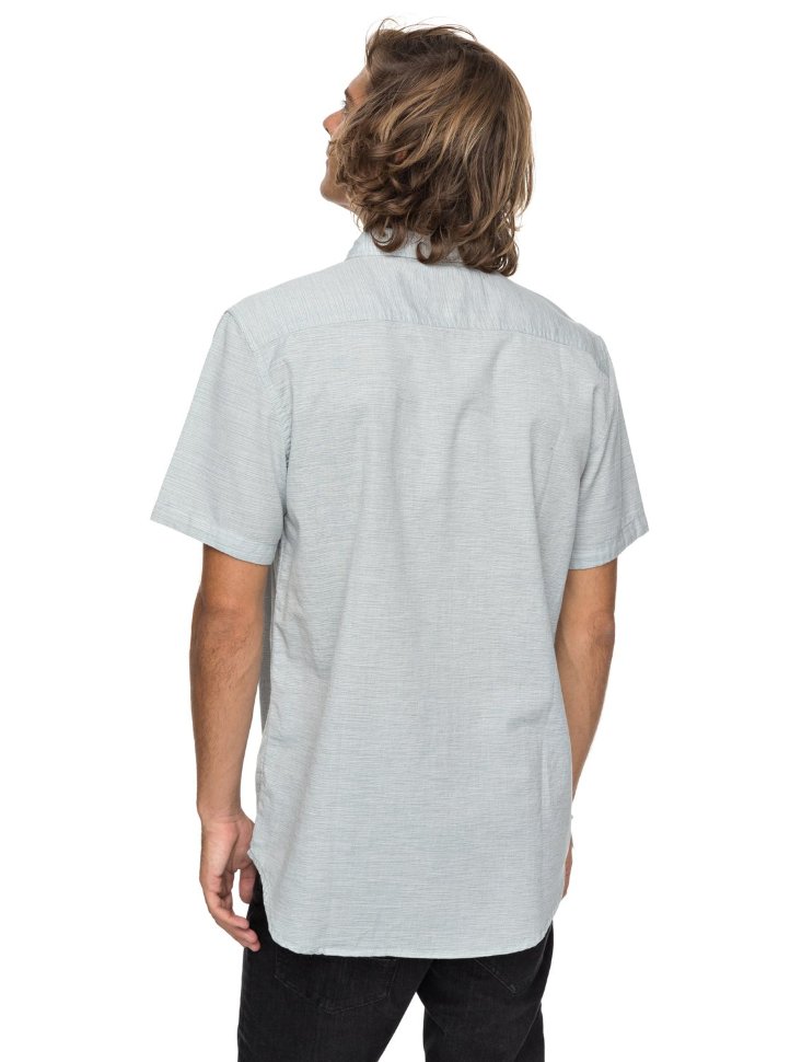 Рубашка мужская QUIKSILVER Waterfallsupdat M Mallard Green фото 3