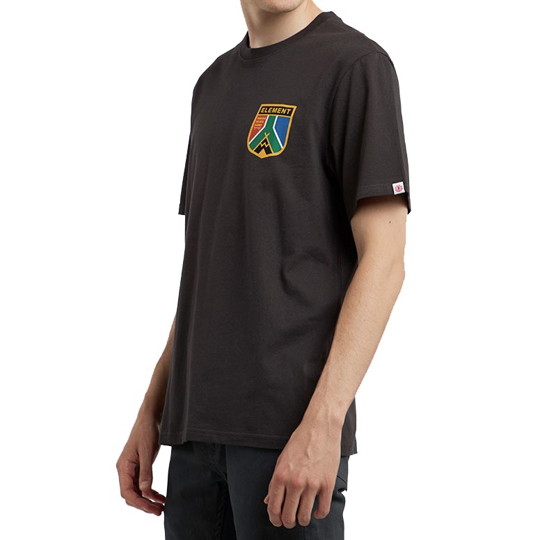 Футболка мужская ELEMENT Ea South Africa Ss T Off Black фото 2