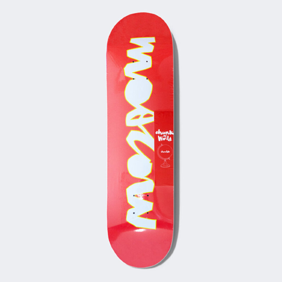 фото Дека для скейтборда chocolate ctw moscow 8.25 дюймов 2021