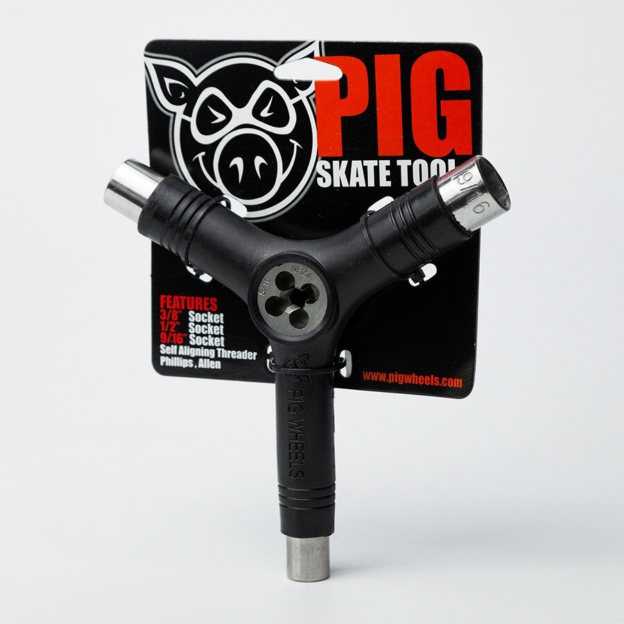 фото Ключ для скейтборда pig tool black 2021