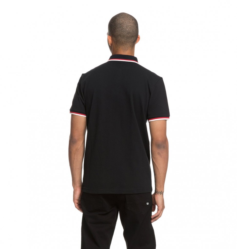 Рубашка-поло DC SHOES Lakebay Polo 2 M Black фото 5