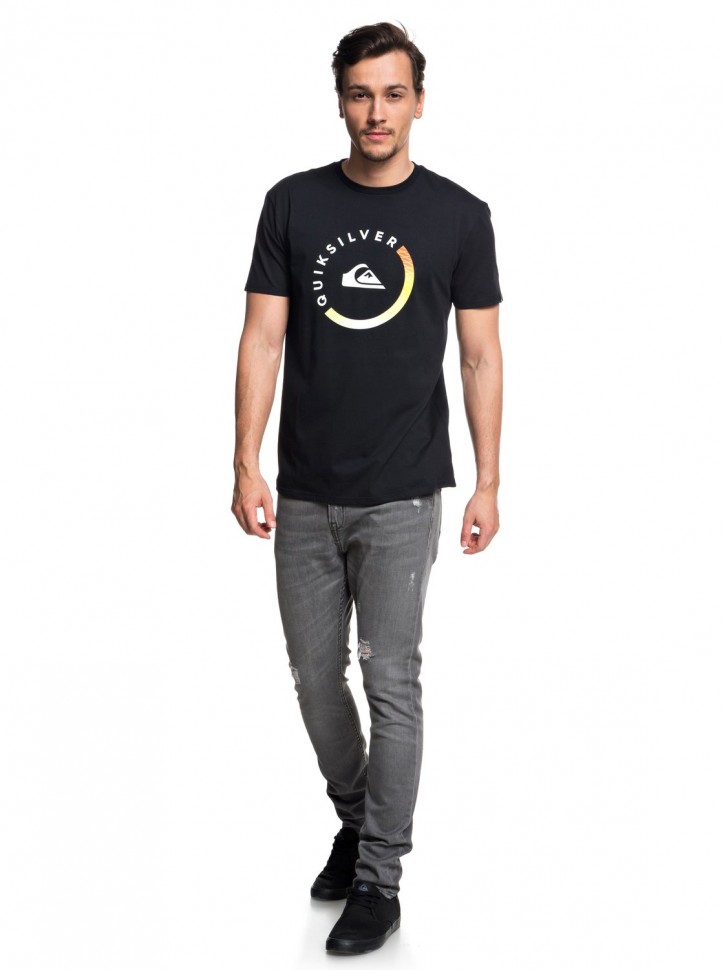 Футболка QUIKSILVER Slabsessionss M Black фото 2