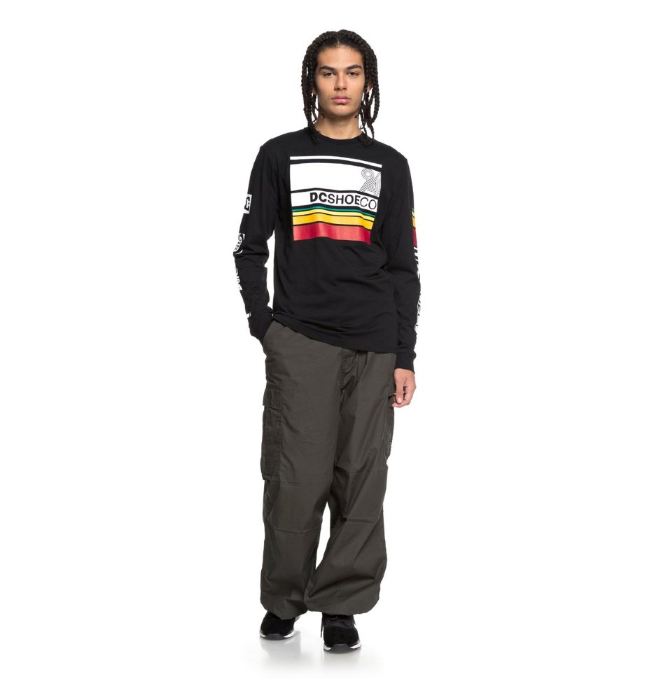 Лонгслив мужской DC SHOES Mad Racer Ls M Black фото 4