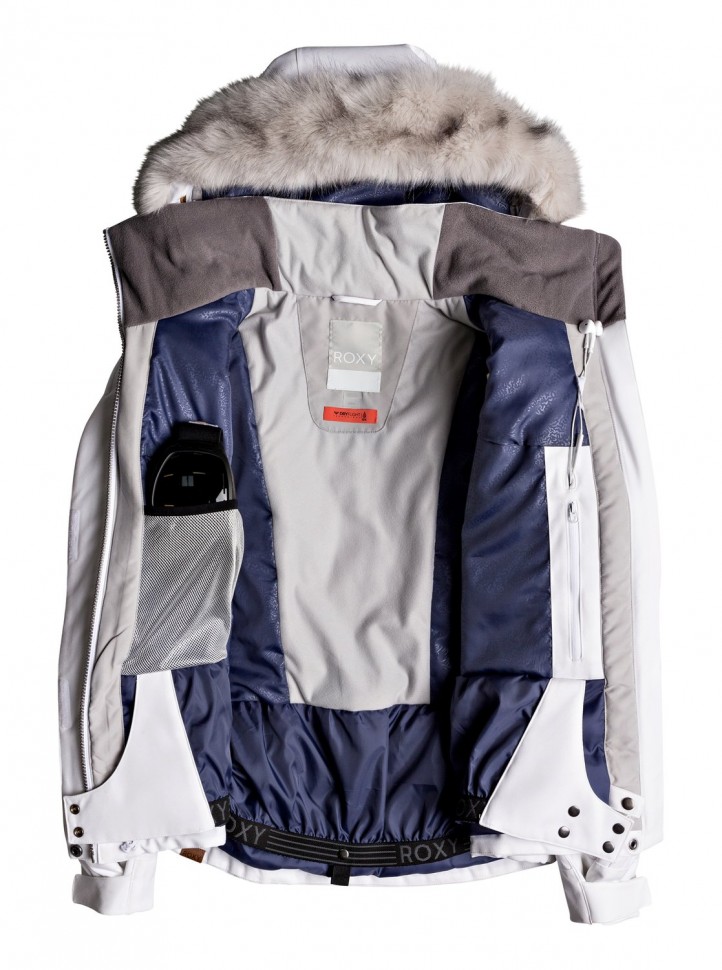 Куртка для сноуборда женская ROXY Atmosphere Jk J Bright White фото 3