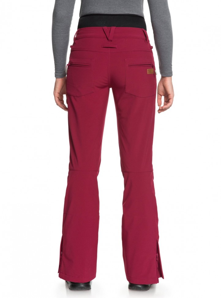 Штаны для сноуборда женские ROXY Rising High Pt J Beet Red фото 3