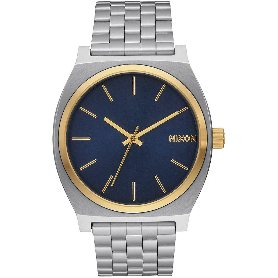 Часы NIXON Time Teller A/S Gold/Blue Sunray