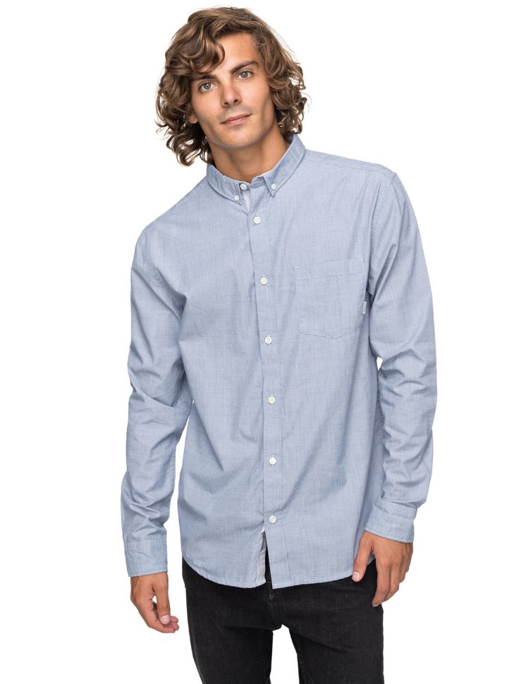 Рубашка мужская QUIKSILVER Valleygroovels M Vintage Indigo